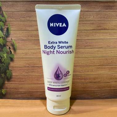 Nivea Extra White Body Serum Night Nourish / Body Lotion - 180ml