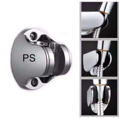 Dudukan Hand Shower Kamar Mandi - Bracket Shower Mandi PUTAR