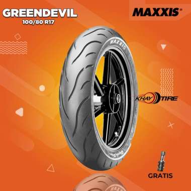 Ban Motor Bebek // MAXXIS GREENDEVIL 100/80 Ring 17