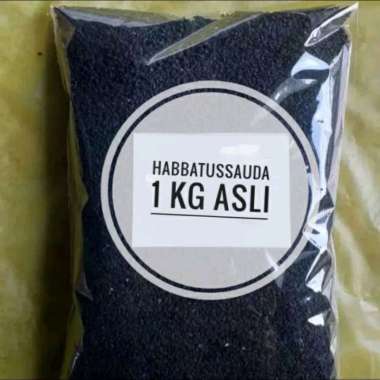 Biji Habbatussauda Murni Asli Saudi Arabia 1kg