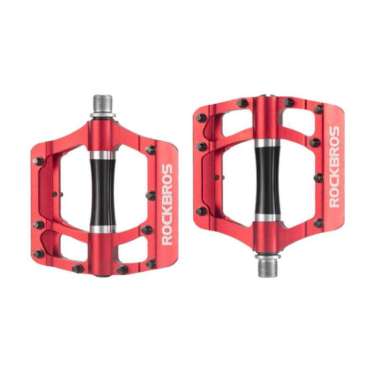 Pedal Sepeda ROCKBROS 2020-12C MTB Pedal Merah