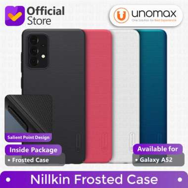 Hard Case Samsung Galaxy A52 Nillkin Frosted Casing - Black