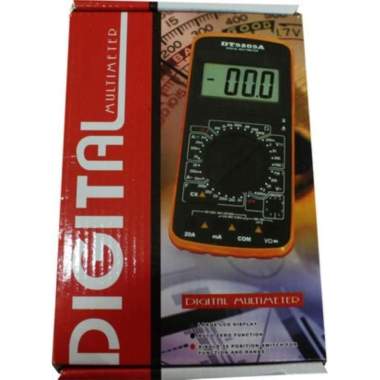Digital Multimeter Layar Jumbo DT9205A ( Fitur melimpah & murah )