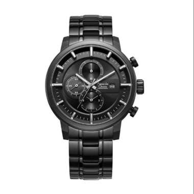 Alexandre Christie AC 6323 MC Stainless Steel Jam Tangan Pria Black