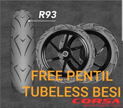 Corsa R93 120/60-17 Tubeless Ban Motor