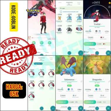 AKUN GAME POKEMON GO MURAH