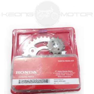 Gear Gir Set Honda Supra X 125 Karbu Kharisma
