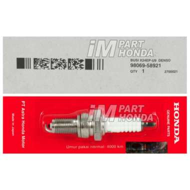 AHM 98069-58921 Busi Denso X24EPU9 CB CG GL Pro Max Megapro Primus Tiger Phantom