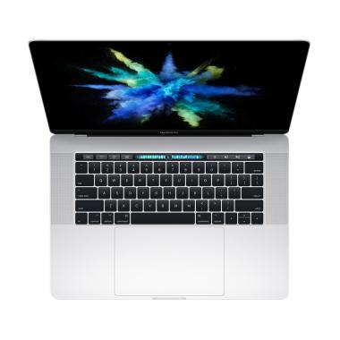 Apple MacBook 2017 MPTU2 Pro Retina Notebook - Silver [15 Inch/RAM 16GB/ SSD 256GB/ Quad Core i7/ 2.8 GHz/ Touchbar]