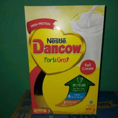 Promo Harga Dancow FortiGro Susu Bubuk Full Cream 800 gr - Blibli