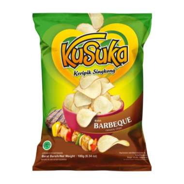 Kusuka Barbeque Keripik Singkong [180 g] Official Store