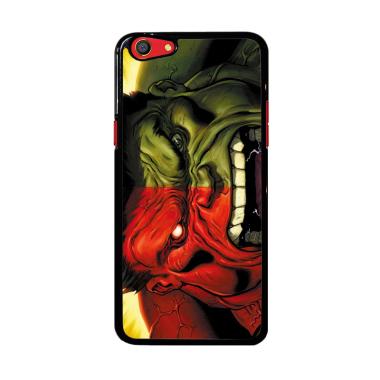 Flazzstore Red Hulk Vs Green Hulk F0212 Custom Casing for Oppo F3 Plus