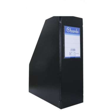 Box File Bambi 1033 Folio Magazine File / Box File 1033 Bambi Hitam Dan Biru / Box File Bambi Hitam