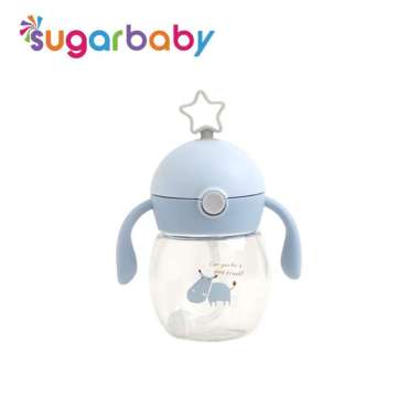 Sugar Baby Tritan Sippy Cup Star Kid Bottle - Blue [ 280 ml / 9 mo+ ] Blue