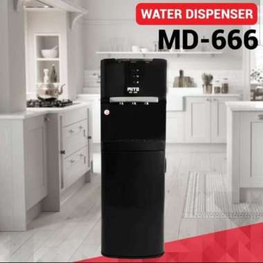Mito MD666 Dispenser Air Galon Bawah | Water Dispenser Hitam