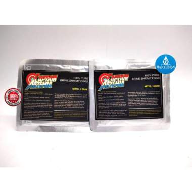 Artemia Captain Artemia 3 gram Pakan Burayak AA006