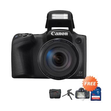 Canon PowerShot SX430 IS Kamera Prosumer + Free Aksesories Lengkap