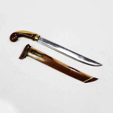 DNS Tarisi Ukir Jati Baja Per Golok Sembelih - Multi Color