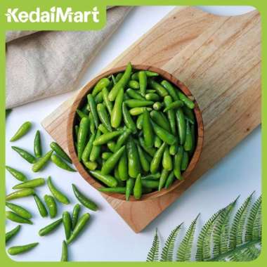 Cabe Rawit Hijau Petik 1 Kg - KEDAIMART
