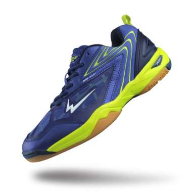 EAGLE COMMANDO 2 JR Junior Sepatu Badminton Olahraga Bulutangkis Anak 35 Biru Citrun