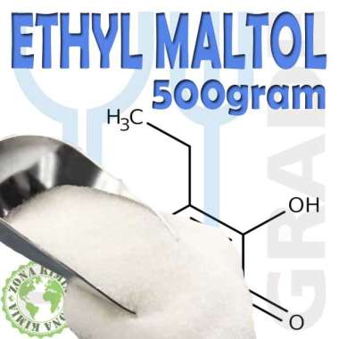 ETYL MALTOL - Sucralose Sweetener 500gram Premium Ethyl Maltol Pure Etil Maltol Cotton Candy Ethyl M