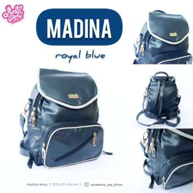 RW TAS RANSEL M MADINA RUMAH WARNA navy