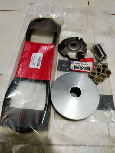 rumah roller Assy, plus vbelt, Vario 125-old/Vario 125led(KZR)