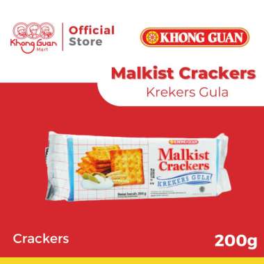 Promo Harga KHONG GUAN Malkist Crackers 200 gr - Blibli