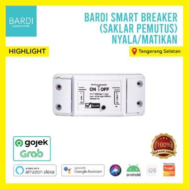 BARDI Smart BREAKER ON OFF Switch Wireless IoT Home Automation