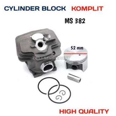 MS382 BLOK CYLINDER BLOCK KOMPLIT SEHER MESIN CHAINSAW STIHL MS382