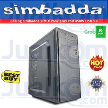 CASING SIMBADDA SIM-X 2682 + PSU 450W