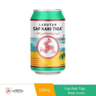 Cap Kaki Tiga Jambu Larutan Penyegar 320 mL