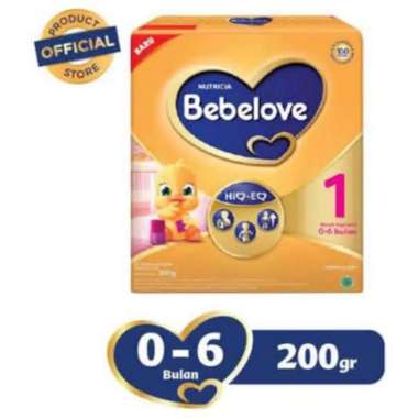 BEBELOVE 1 Susu Bayi Formula Lanjutan 0-6 bulan - Bebelove 1 200 gram