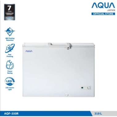 Aqua Chest Freezer 1 pintu AQF-350R 319 liter putih