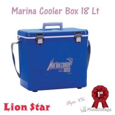 Lion Star Marina Cooler Box 18 S (16 Lt) Merah