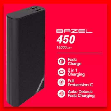 Bazel 16000mAh Powerbank 450 series - Produk Dijamin Original