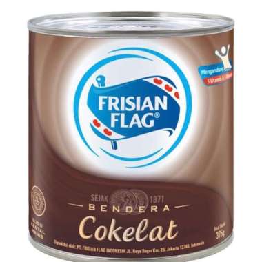 Frisian Flag Coklat Susu Kental Manis Kaleng [370gr]