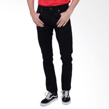 Edwin Slim Fit Celana Panjang Jeans Pria - Black [506-37]