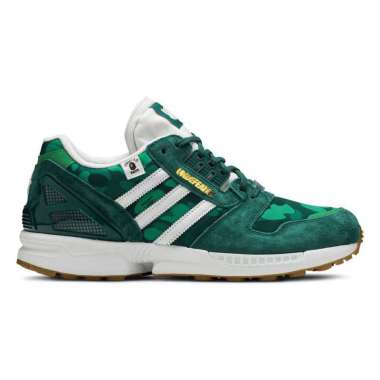 adidas ZX 8000 x BAPE x Undefeated A-ZX Series - Green Camo 8.5