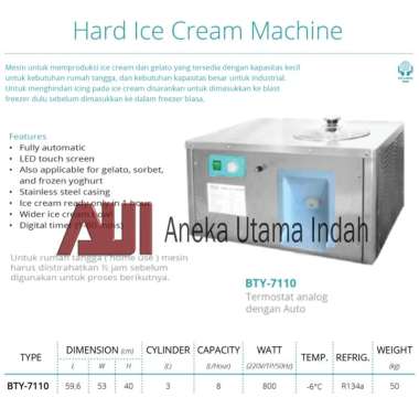 GEA BTY-7110 Hard Ice Cream machine/Mesin Es Krim