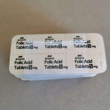 actavis folic acid 5mg