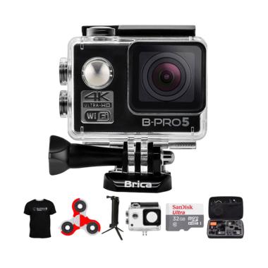 Brica B-PRO 5 AE Mark II Combo 3 Wa ... ndo Action Camera - Hitam