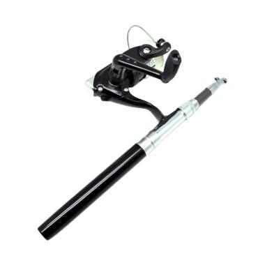 Selft Mini Portable Extreme Pen Fis ... hing Kit - Black [1.35 m]