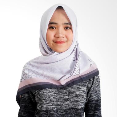 Tiffany Kenanga Ethnic Printing Katun Voal Hijab - Peach