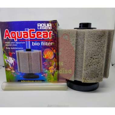 Aquagear Bio Filter Aquarium / Filter Busa Hitam