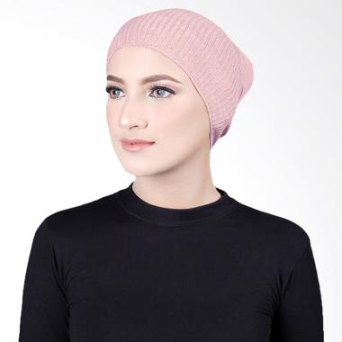 Cantik Kerudung  Misha Cape Inner Rajut - Purple Pink No.13