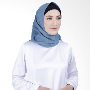 Cantik Kerudung Misha Square Voal Shawl - Dusty Blue No.15