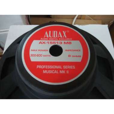 Speker Speaker AUDAX WOOFER  15" inci 15in inch AX - 15513 M8