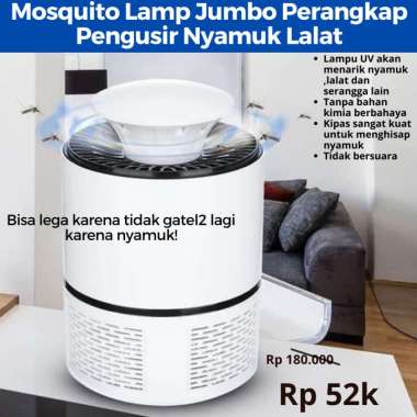 Lampu Nyamuk Elektrik Led Mosquito Lamp Killer Besar Large Perangkap Pengusir Nyamuk Lalat Elektrik