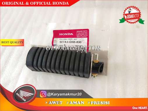 KARET FOOTSTEP BELAKANG GRAND SUPRA SUPRA FIT X 125 KIRI ORIGINAL AHM